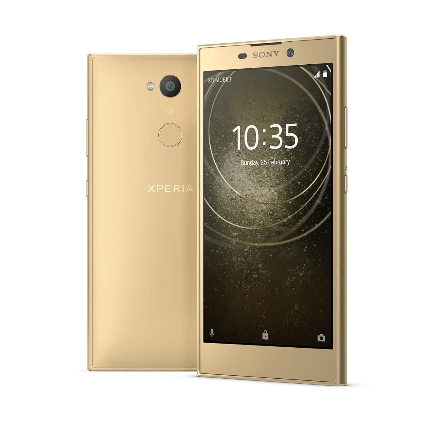 Sony Xperia L2 Dual SIM - 32GB, 3GB RAM, 4G LTE, Gold