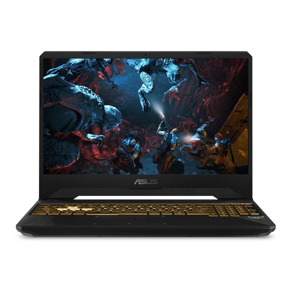 ASUS TUF (2019) Gaming Laptop, 15.6” 120Hz FHD IPS-Type, AMD Ryzen 7 R7-3750H, GeForce GTX 1660 Ti, 16GB DDR4, 256GB PCIe SSD + 1TB HDD, Gigabit Wi-Fi 5, RGB KB, Windows 10 Home, TUF505DU-EB74