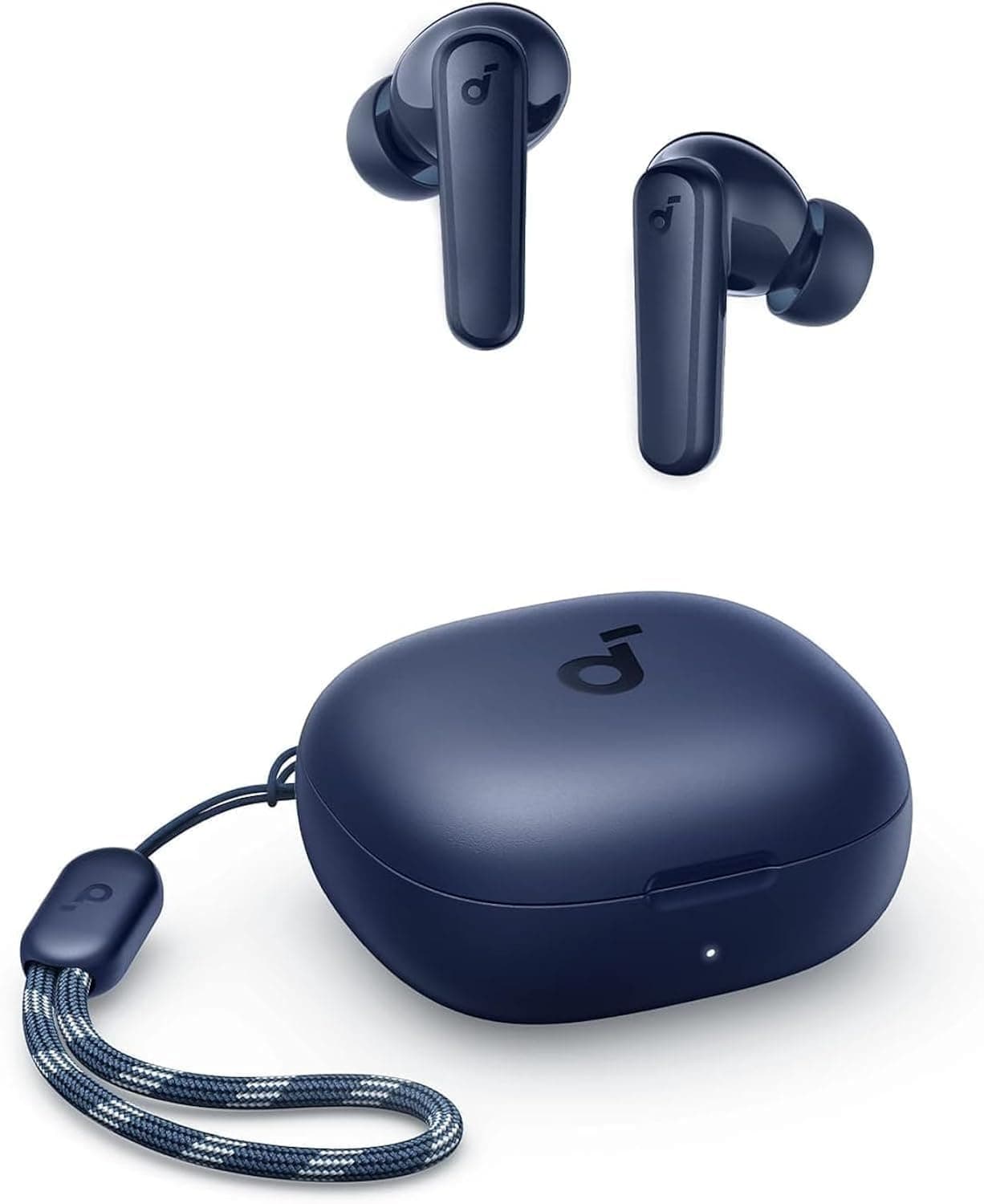 Soundcore by Anker R50i True Wireless Earbuds, 10mm Drivers with Big Bass, Bluetooth 5.3, 30H Long Playtime, Water-Resistant, 2 Mics for AI Clear Calls, 22 Preset EQs, Customization via App