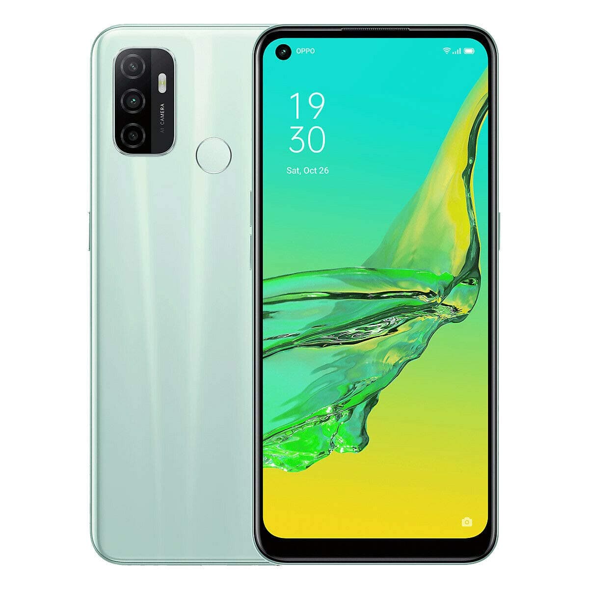 OPPO A53 Dual-SIM 64GB ROM + 4GB RAM Factory Unlocked 4G/LTE Smartphone (Mint Green) - International Version