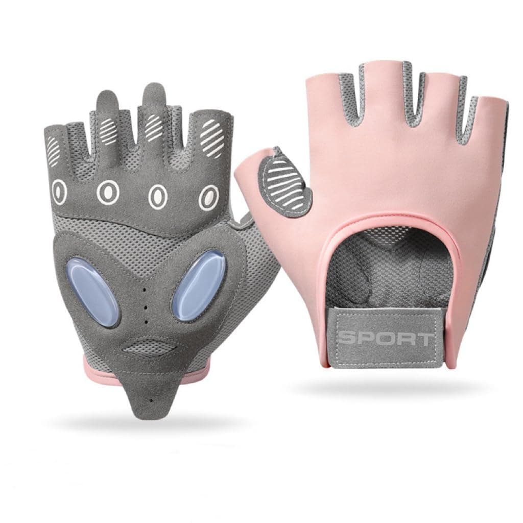 Gym Gloves Women & Men - Breathable Workout Gloves Silicone Non-Slip Padded Palm, Enhanced Grip, Multi-purpose Exercise Gloves For Sport Training Cycling Weightlifting
