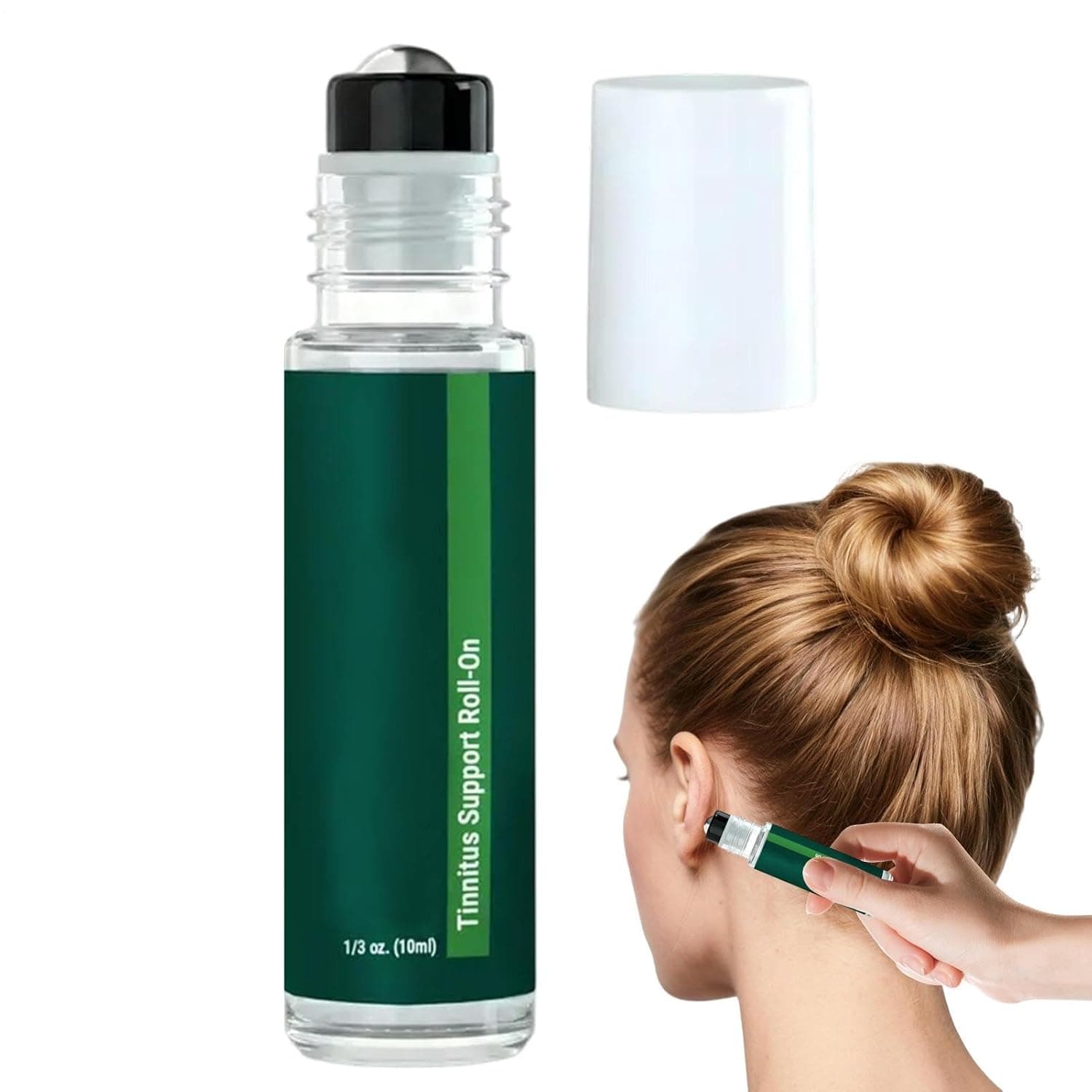 Oil Roller Natural Soothing Roll on Skin Care | 10ml Ear Calming Roller Ball Oil for Women Men Daily Morning Night Home Office Travel Work Meditation Yoga