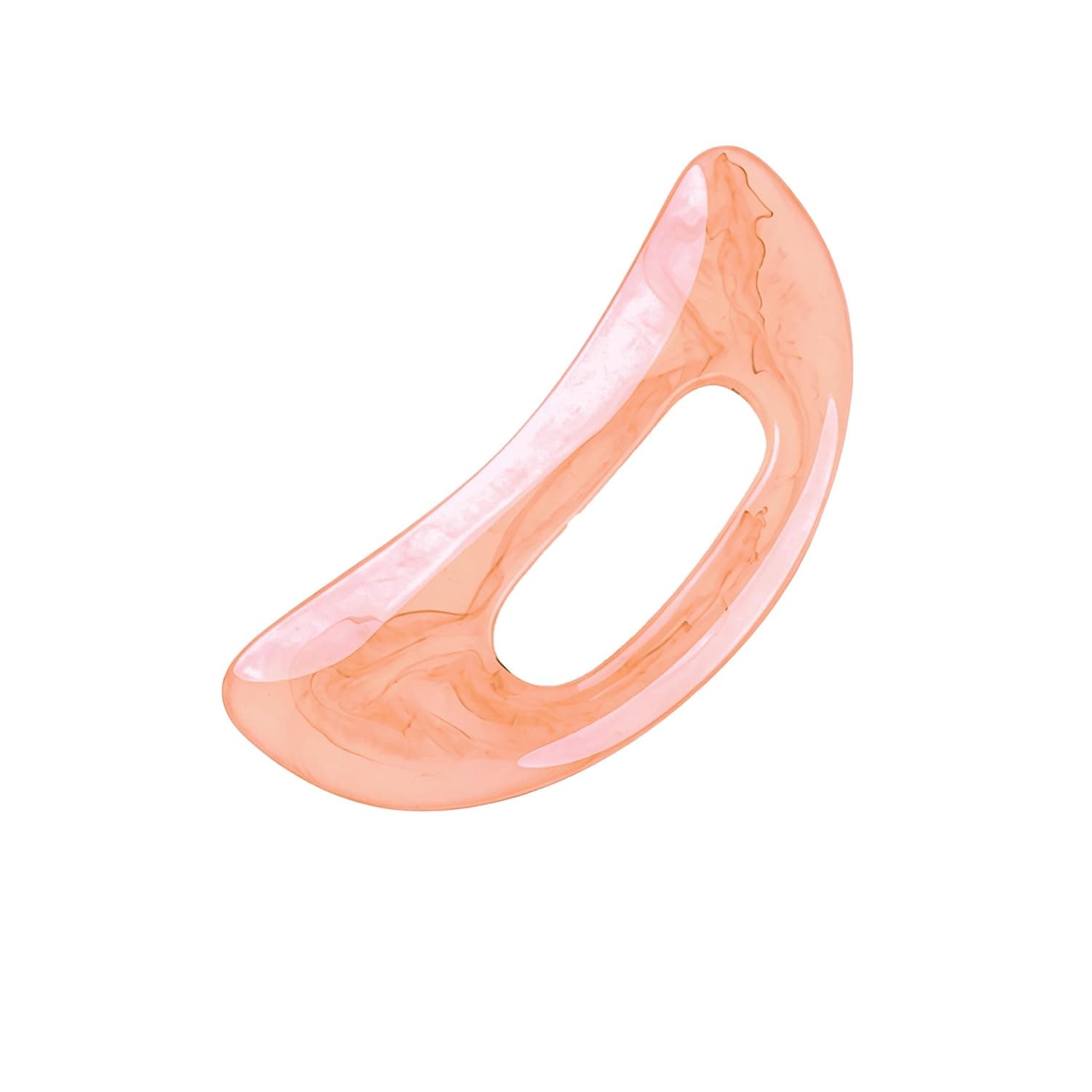 Gua Sha Massage Tool, Moon Shaped, 5.91 x 2.44 in, Resin Gua Sha Board