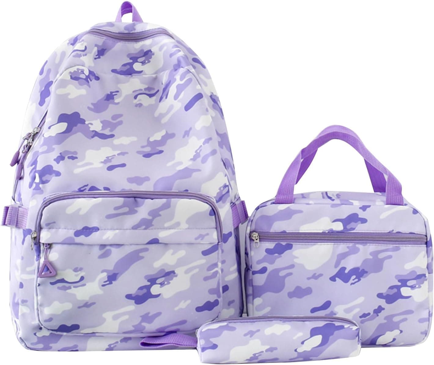 pyebe Toddler School Backpack for Kids and Adults, 3 in 1 School Bag,Include Lunch Bag and Pencil Case, Casual Daypack for School Hiking Business