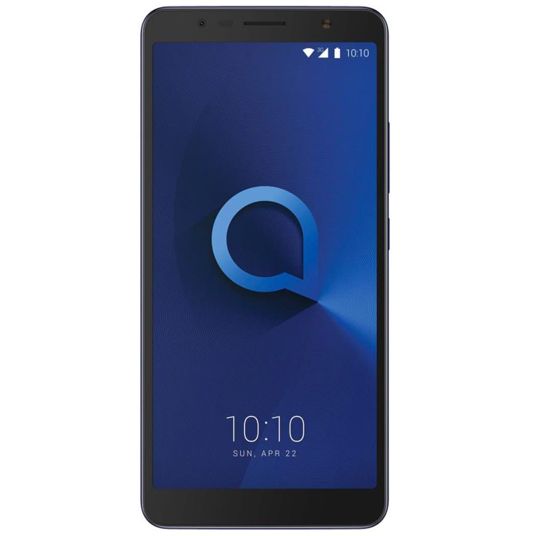 Alcatel 3C Dual-SIM 16GB ROM + 1GB RAM (GSM Only | No CDMA) Factory Unlocked 4G/LTE Smartphone (Blue) - International Version