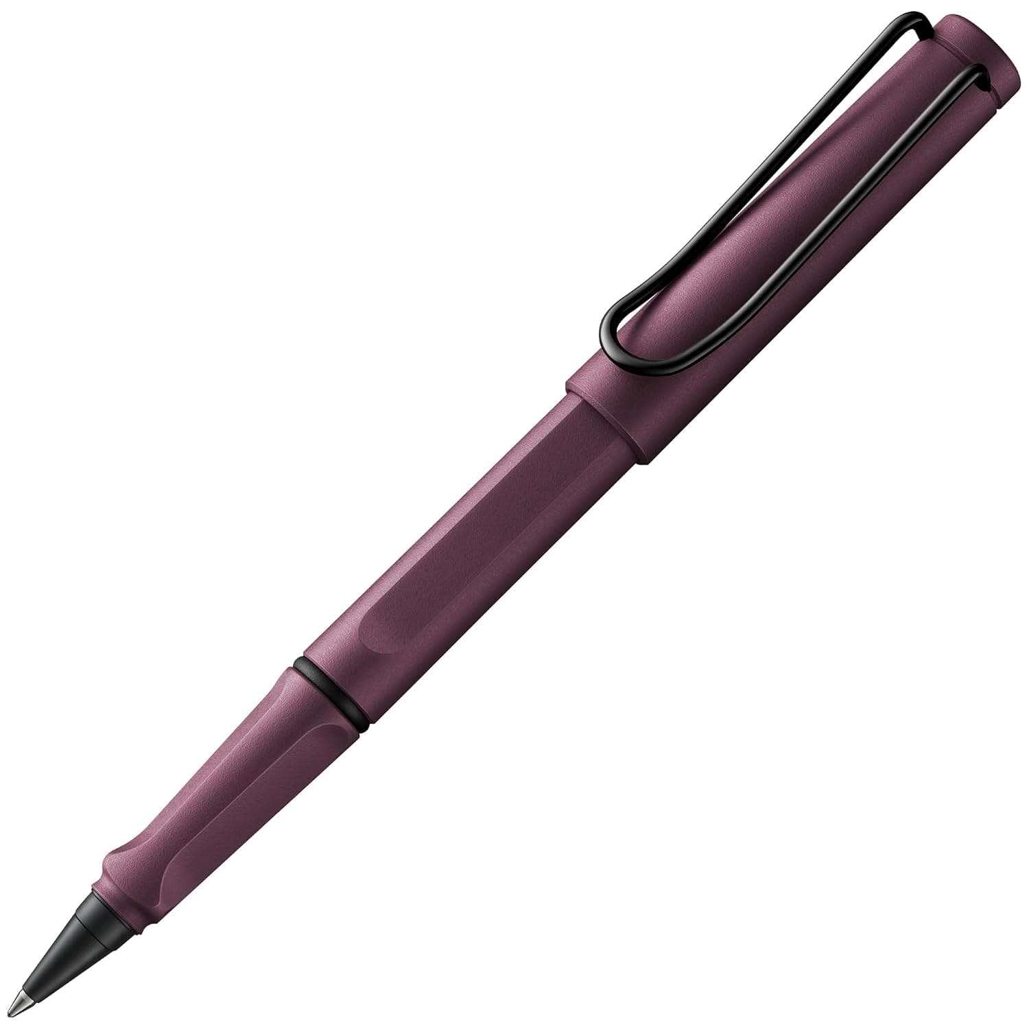 Lamy safari roll-ink scarlet ink cartridge roller - timeless classic pen with ergonomic grip and line width M - robust ASA plastic housing - includes ink cartridge T10 blue