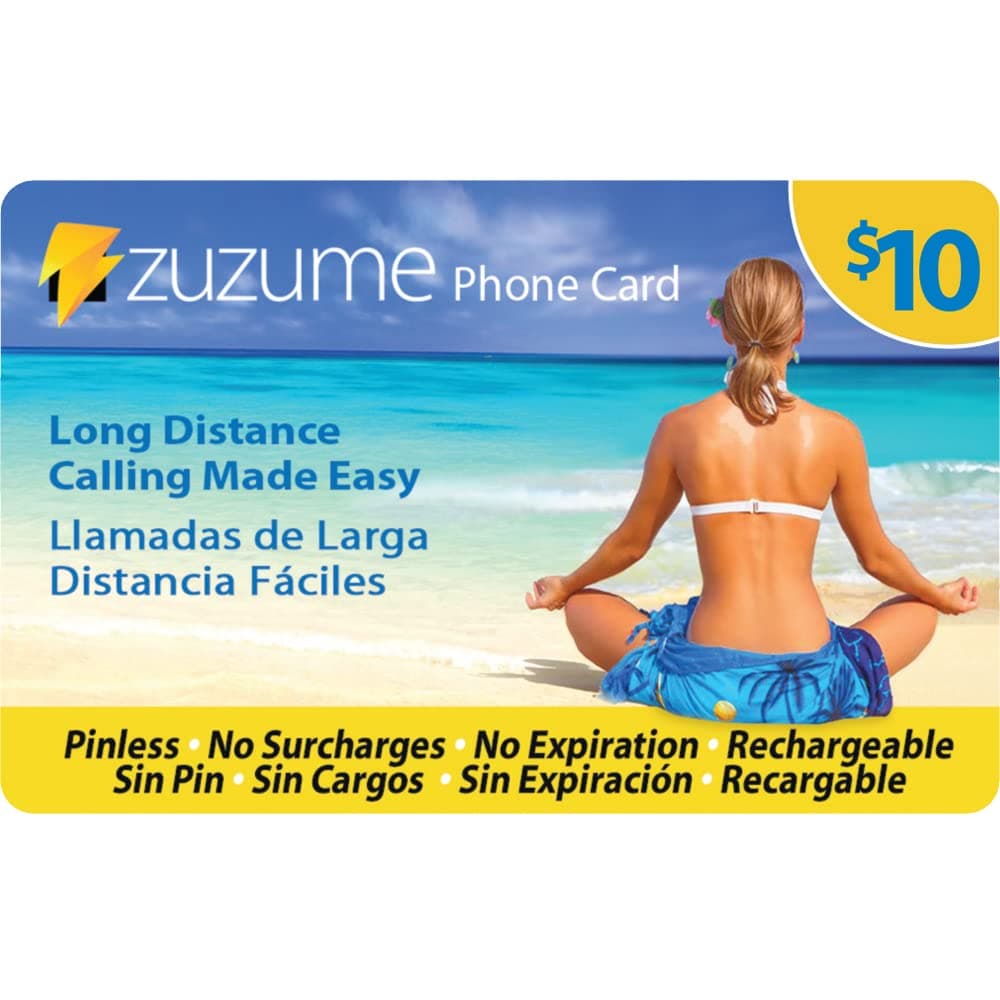 Up to 344 Minutes Domestic and International Calling Card | PINless, No Expiration, No Hidden Surcharges Prepaid Phone Long Distance Calling Cards | 10 USD