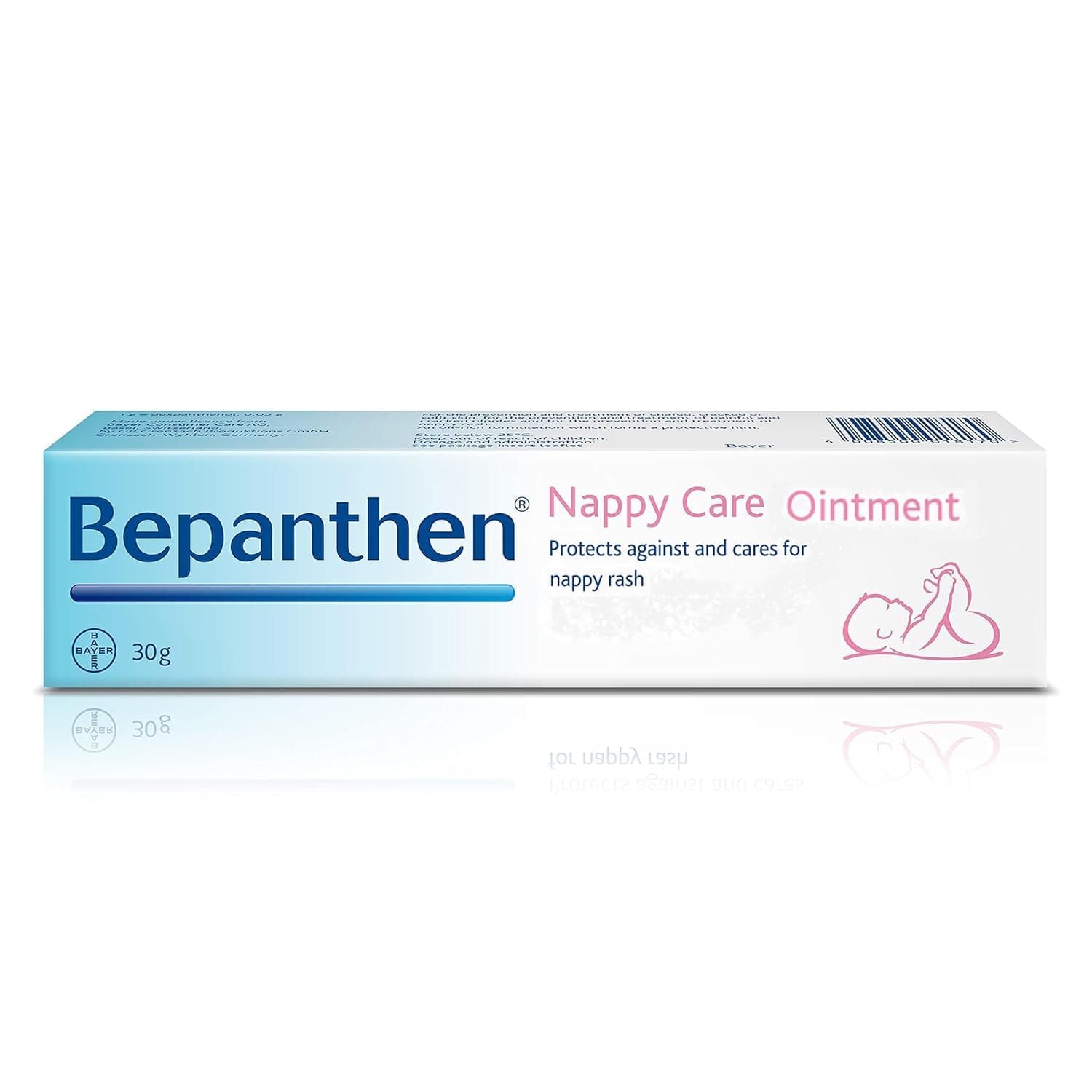 Bepanthen Protective Baby Ointment, Protects Against and Cares for Nappy Rash, 30g