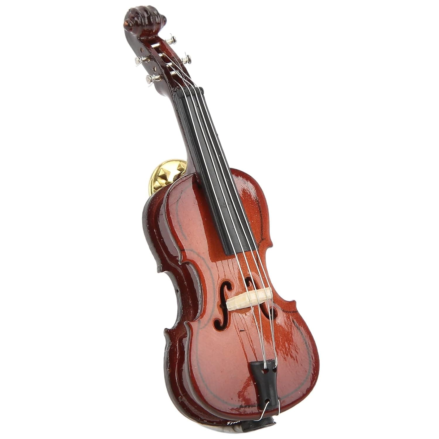 Brooch, Mini Cello Brooch Gift, Miniature Musical Instrument Model, Clear Details,