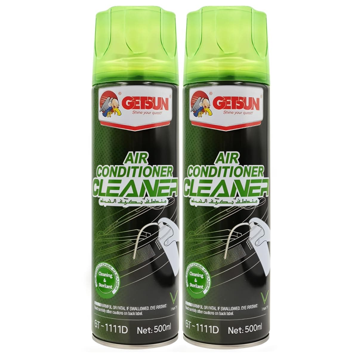 Combo Offer - Buy 2PCS GETSUN Air Conditioner Cleaner Car Air Cleaner Foam,Reduce Musty Smell,Create Fragrance,Clean,Reduce Dust & Dirt 500 ml