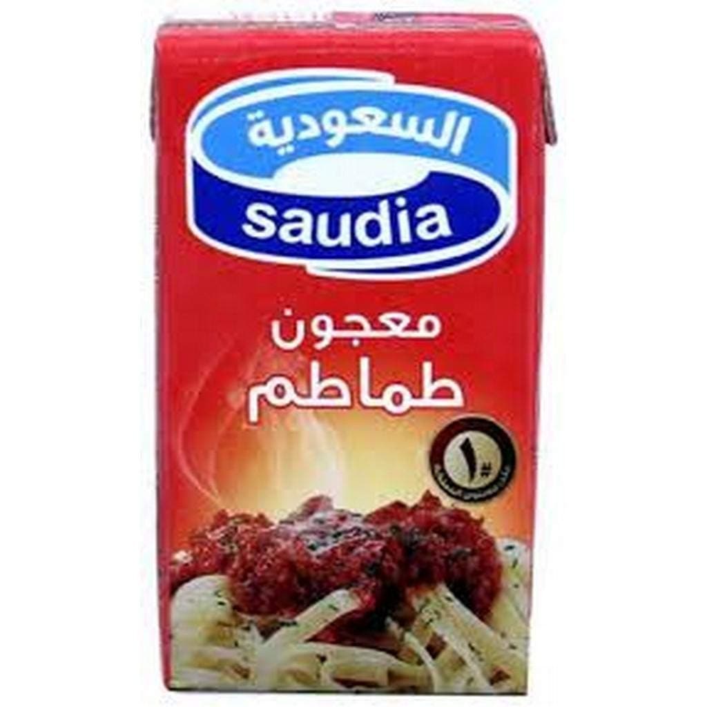 Saudia Tomato Paste, Rich & Concentrated Tomato Paste for Cooking, 135g