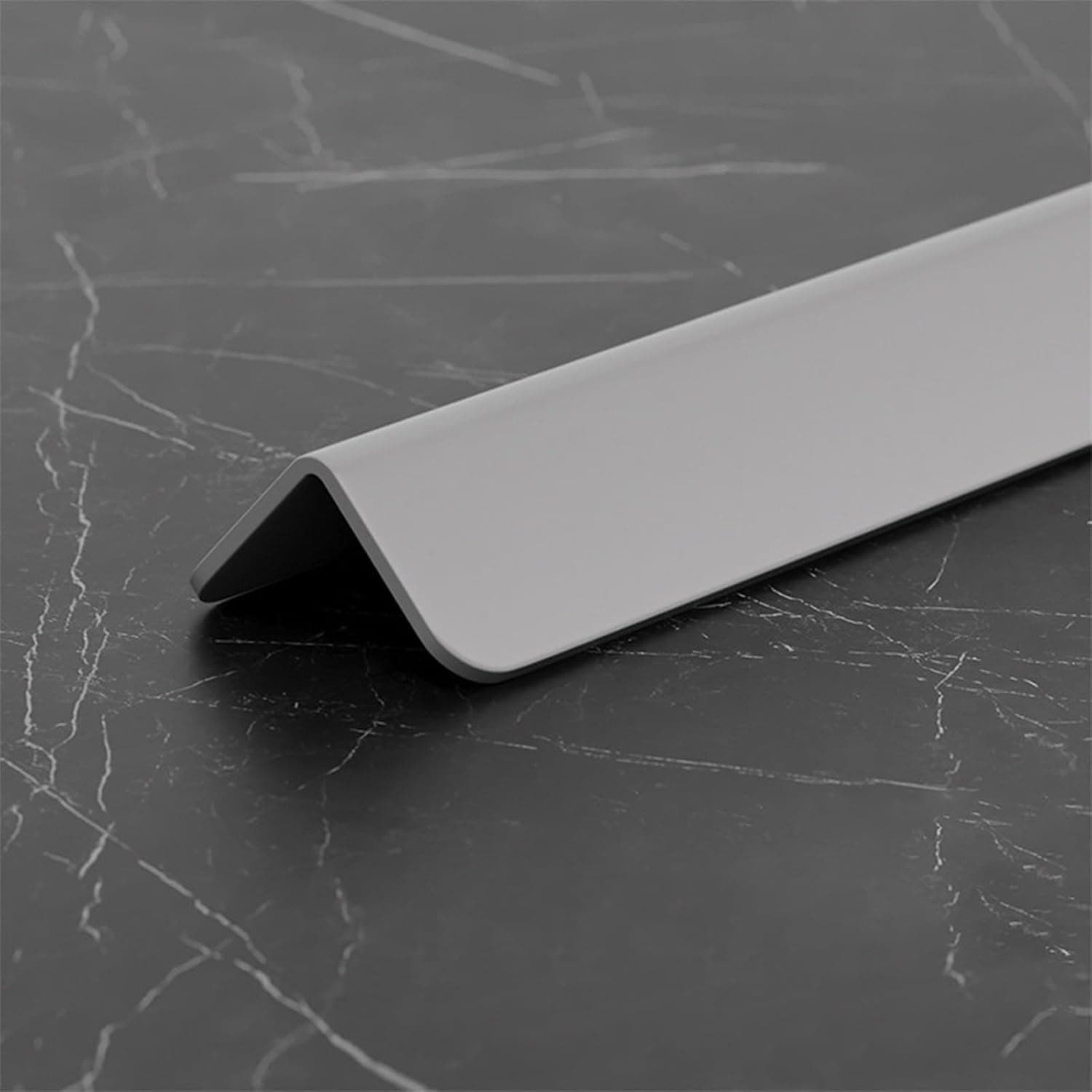 Self Adhesive Corner Protectors for Walls Drill Free Gray Plastic Edge Guards for Nurseries Furniture Doors & Windows (31 x 1 in 80 x 2.5 cm) Child Safety Essentials