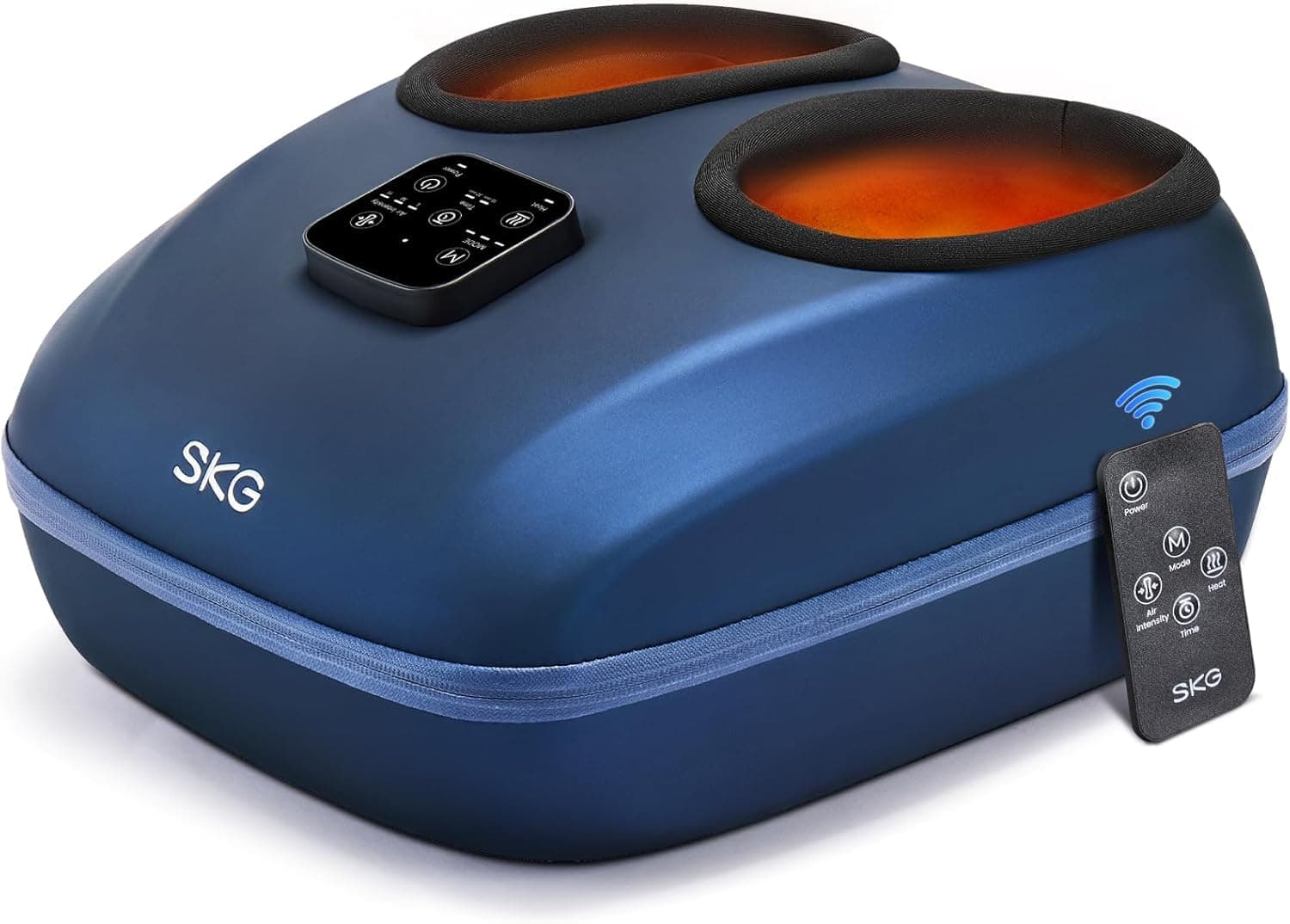 SKG Electric Foot Massager with Heat & Remote Control, YS100