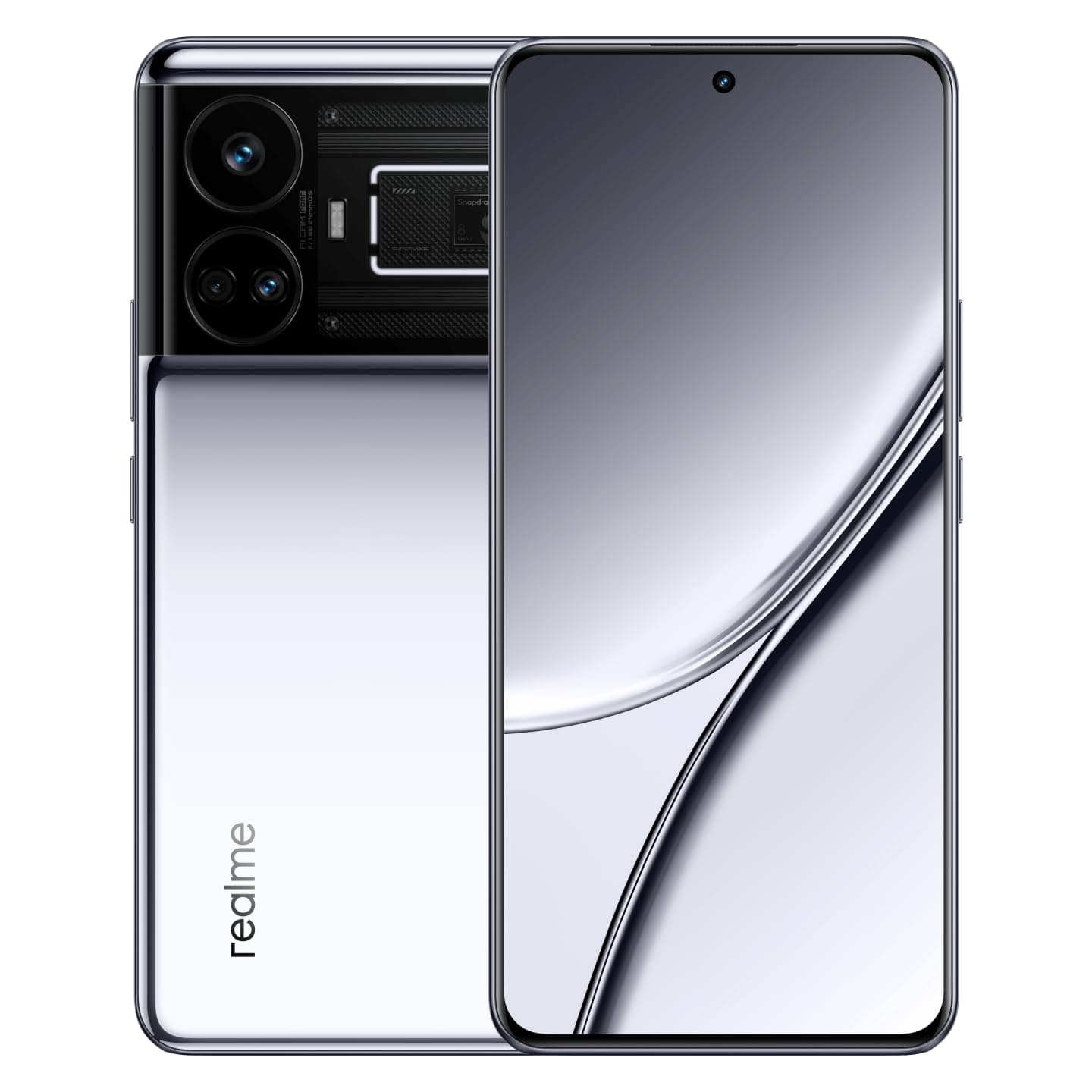 Realme GT Neo 5 Dual-SIM 1TB ROM + 16GB RAM (GSM | CDMA) Factory Unlocked 5G Smartphone (White) - International Version