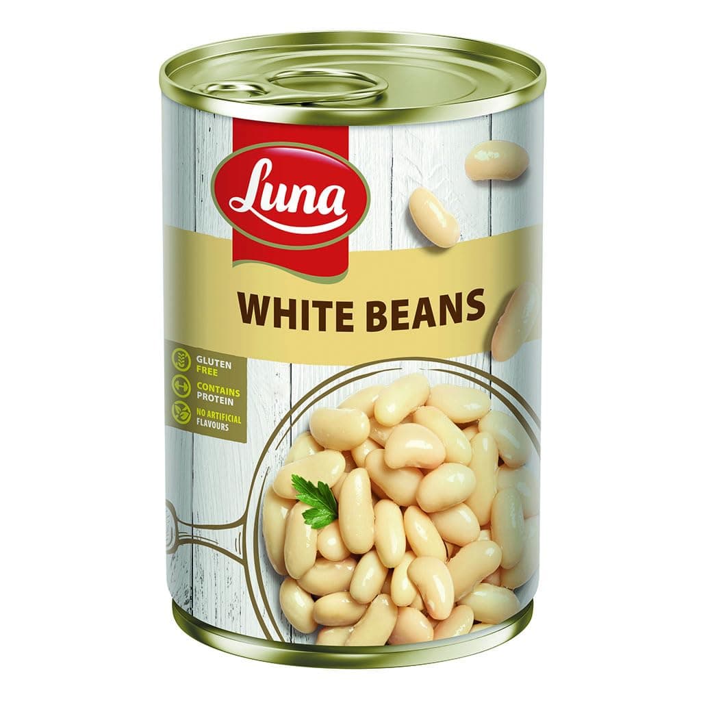 Luna White Beans, 380g - Pack of 1