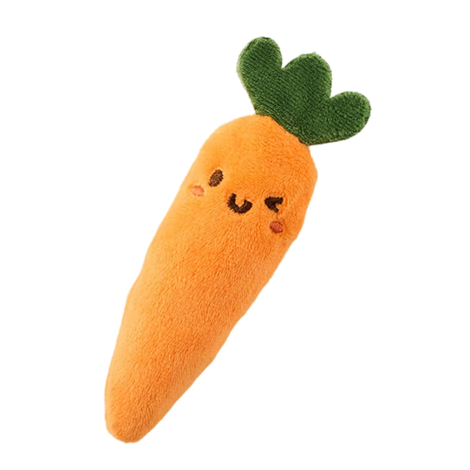 Infant Comforting Toy Carrot/Banana Shaped Hand Grip Sensory Development Aid for Crib Strollers Travel Use