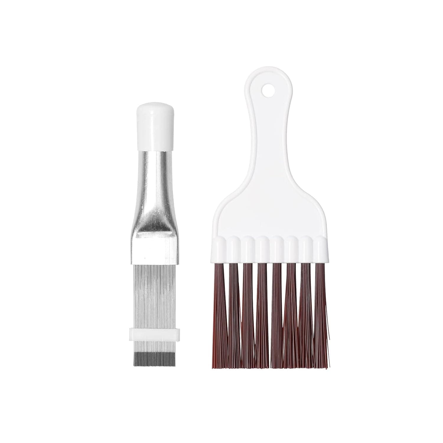 Air Conditioner Condenser Fin Comb Stainless Steel Air Conditioner Fin Cleaning Brush Air Conditioner Fin Repairing Tool Heatsink Cleaning Brush