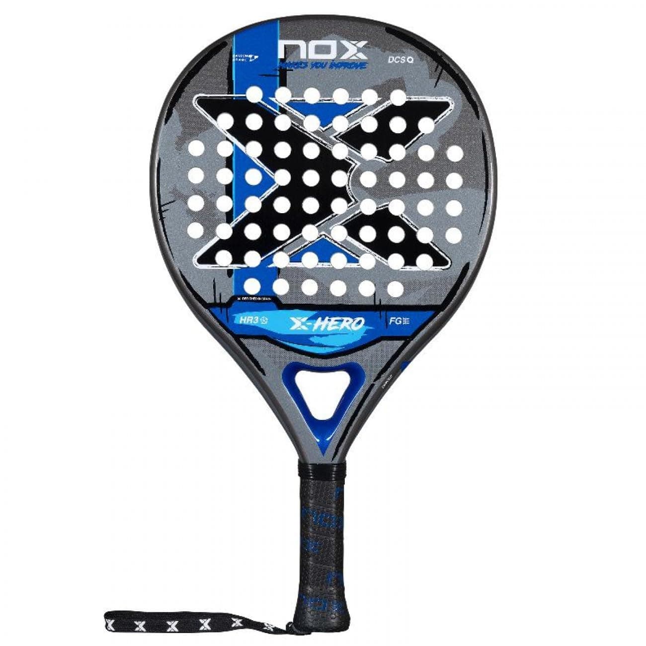 Nox X-Hero Padel Racket, Blue