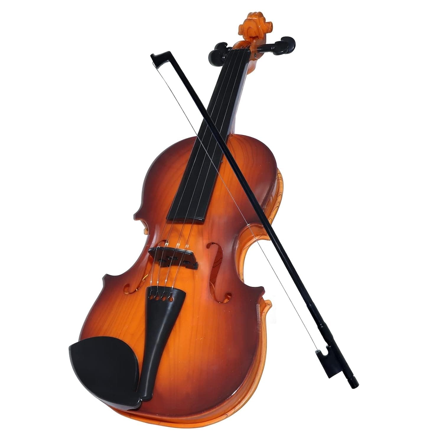 16 Inch Violin Toy for Kids, 4-String Musical Instrument for Children, Multifunctional Portable Electronic Violin, Educational and Fun for Boys and Girls