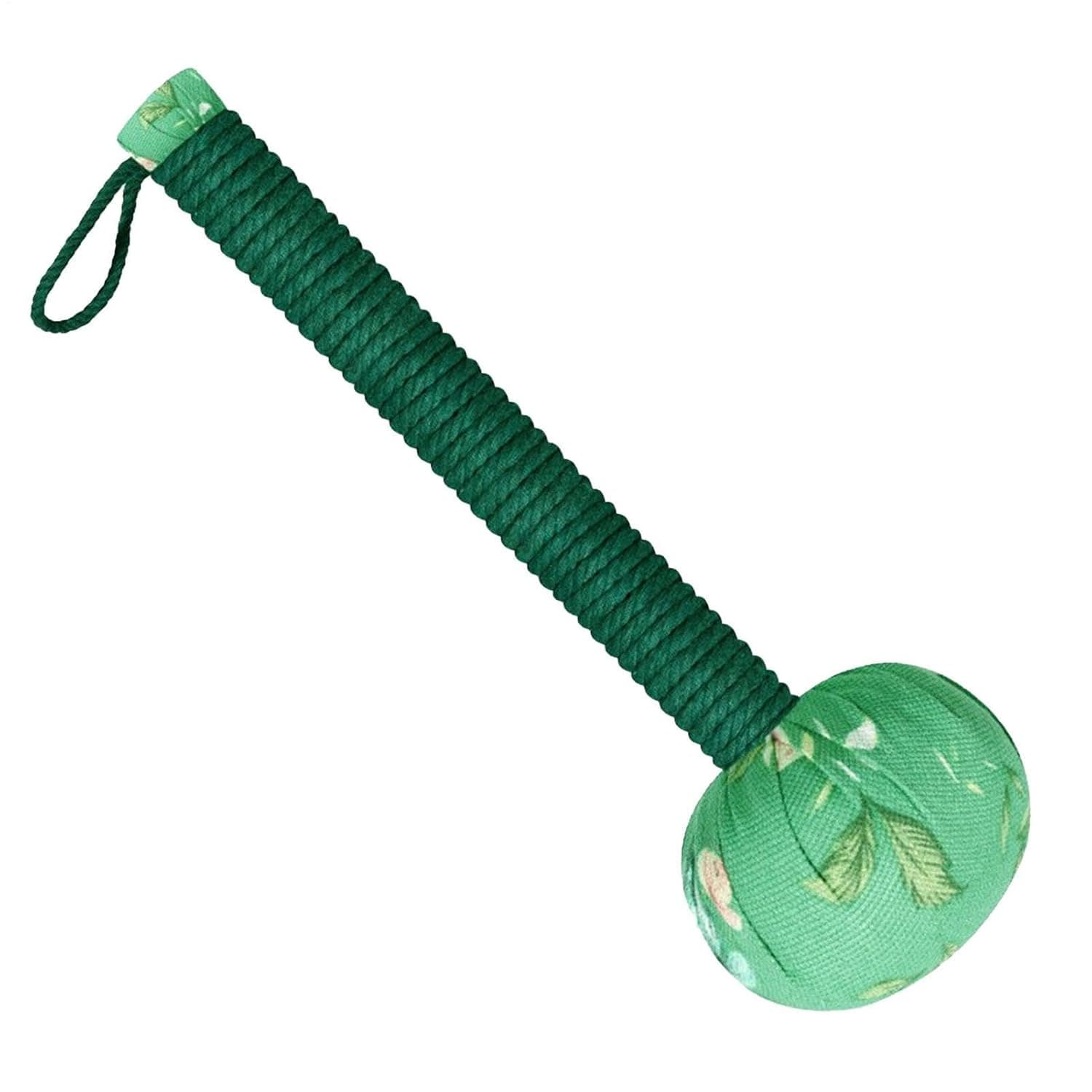 Massage Hammer Tool Wormwood Lymphatic Massage Woven Handle | Back Massage Tool for Neck Waist Back Buttocks Muscle Relief Body Care Home Spa Relaxation Stress Relief Soothing
