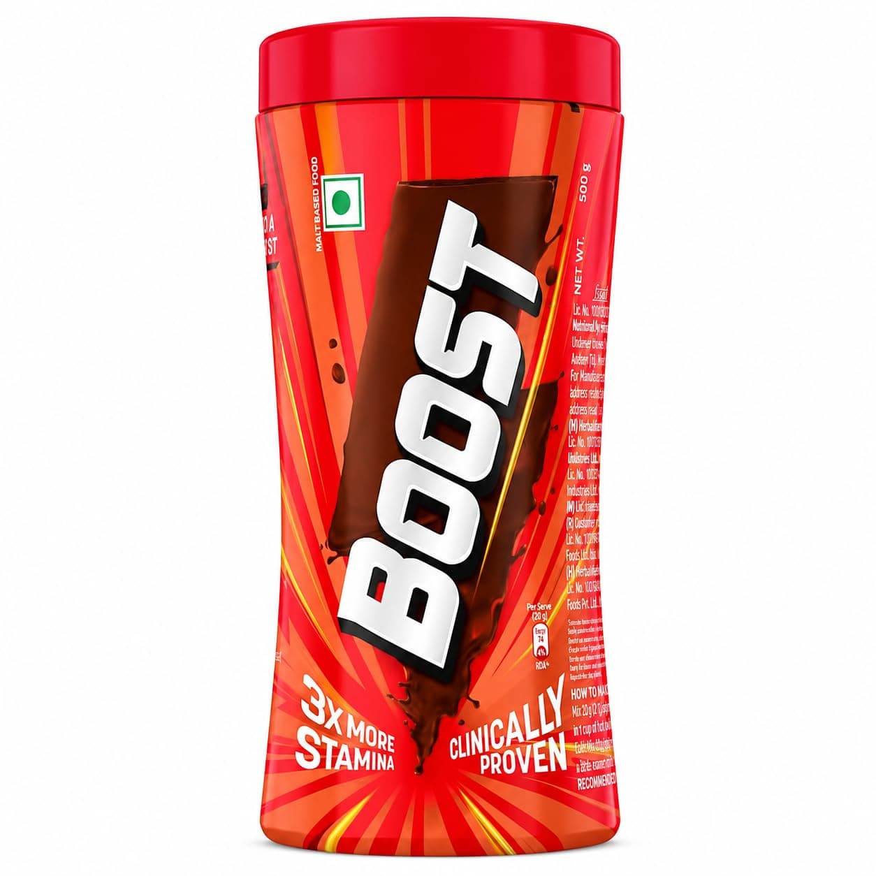 Boost Health, Energy And Sports Nutrition Drink 500 Gm