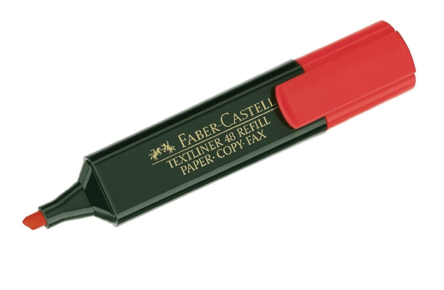 [154821] HIGHLIGHTER FABER-CASTELL RED 154821 [154821 قلم تظهير فيبر كاستل]
