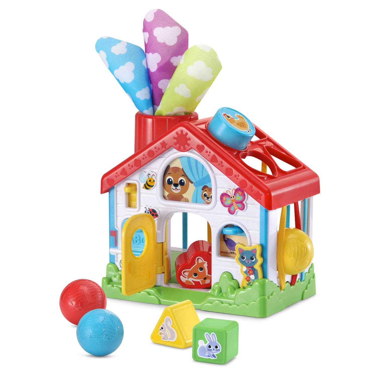 LeapFrog 4-in-1 Discovery House, Hands-On Infant Busy Toy