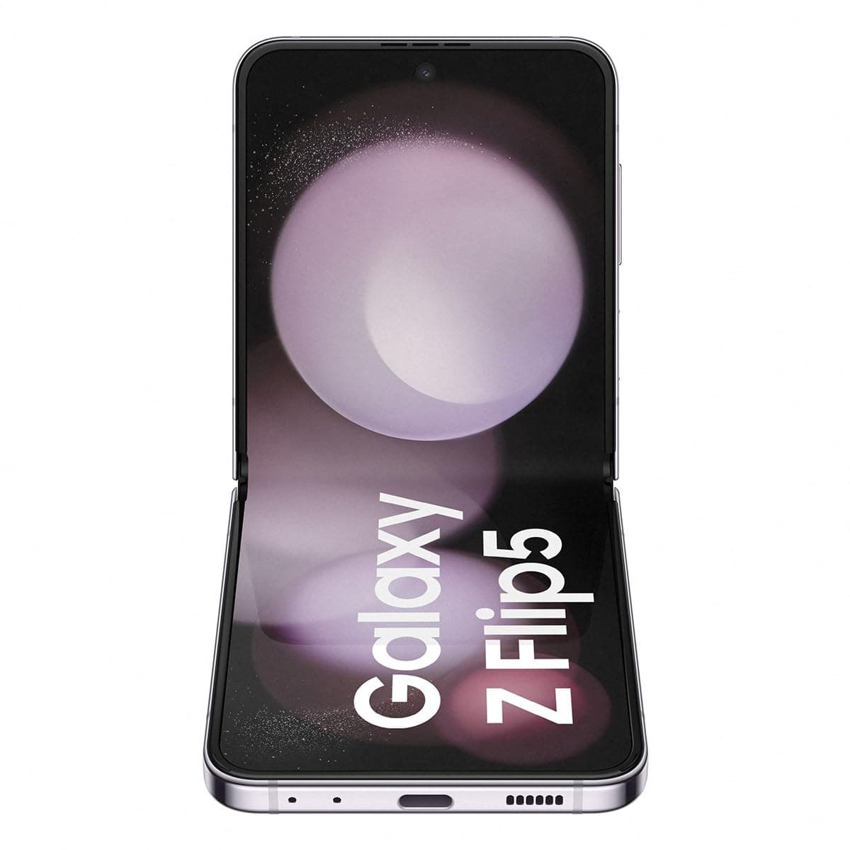 Samsung Galaxy Z Flip5 STANDARD EDITION SM-F731B Dual-SIM 256GB ROM + 8GB RAM (Only GSM | No CDMA) Factory Unlocked 5G Smartphone (Lavender) - International Version