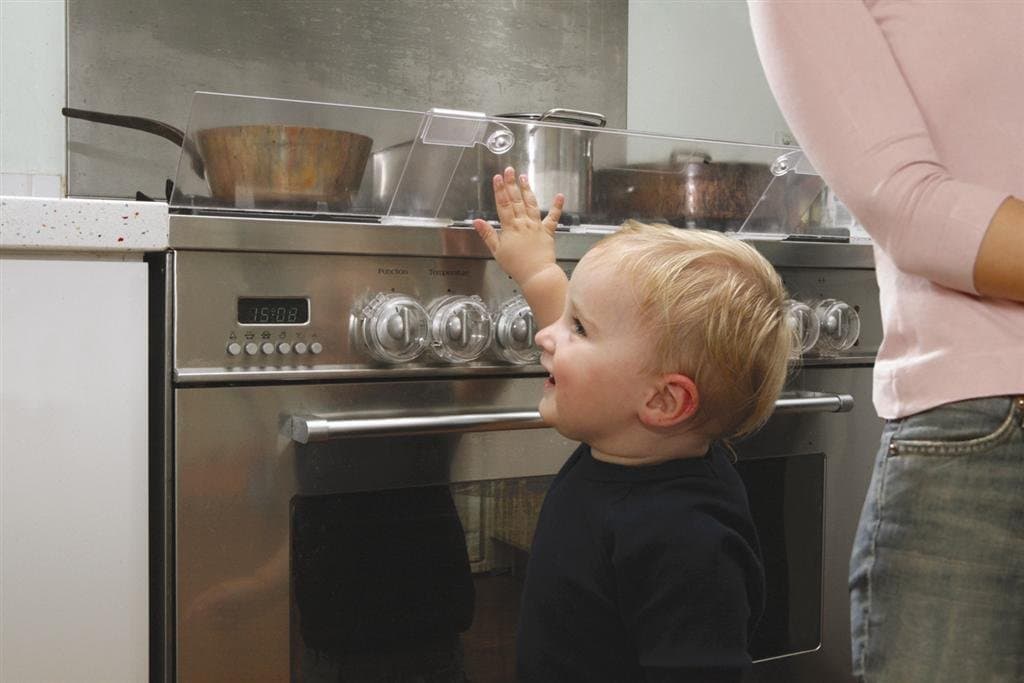 Dreambaby G195 Cooker Protection Cooker Plate Protector Oven Protection Child Lock Transparent