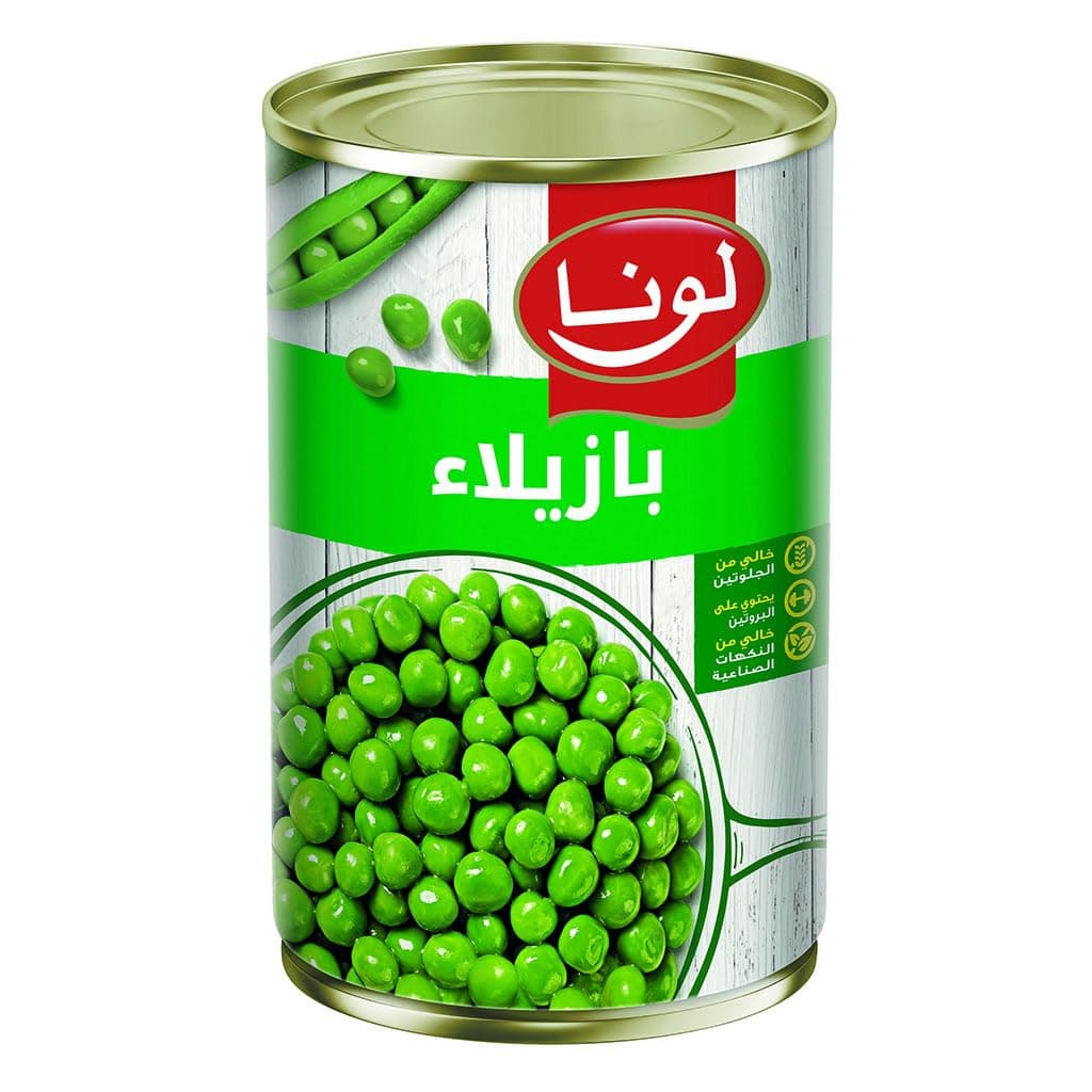 Luna Green Peas, 284G - Pack Of 1