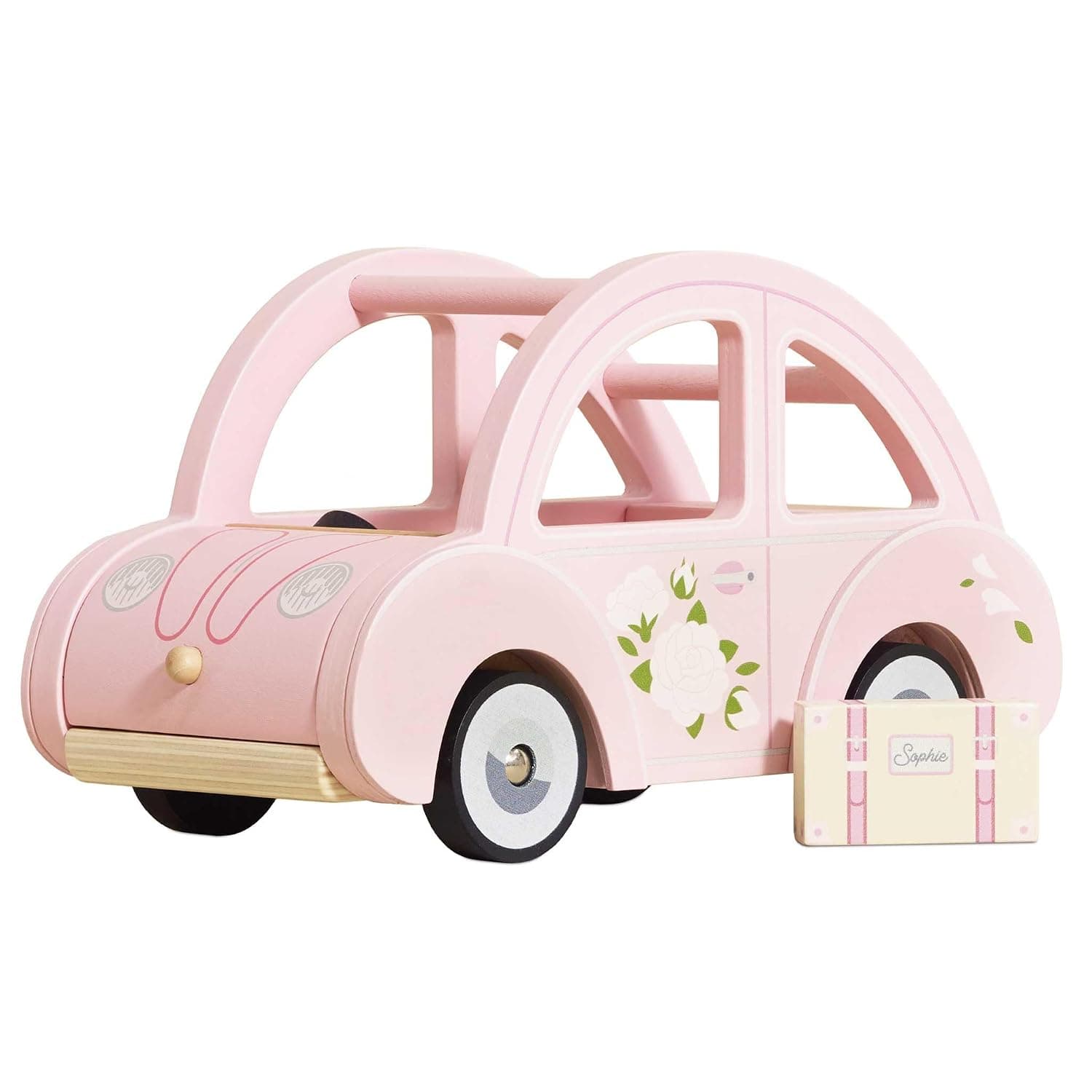 Le Toy Van - Wooden Daisylane Sophie's Car Accessories Play Set For Dolls Houses | Dolls House Furniture Sets - Suitable For Ages 3+