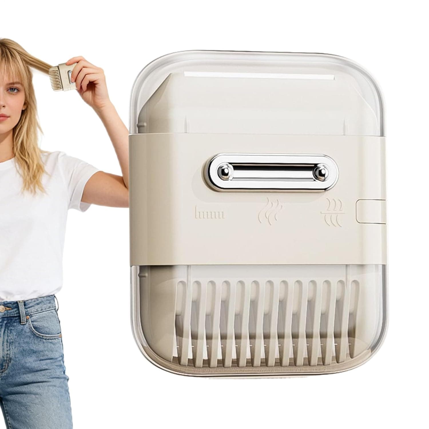 مشط للجذور | فرشاة تكثيف الجذور قابلة للسحب | مشط تصفيف الشعر لجميع انواع الشعر والاستحمام والصالون والمنزل والسفر والفندق والتنقل اليومي للنساء