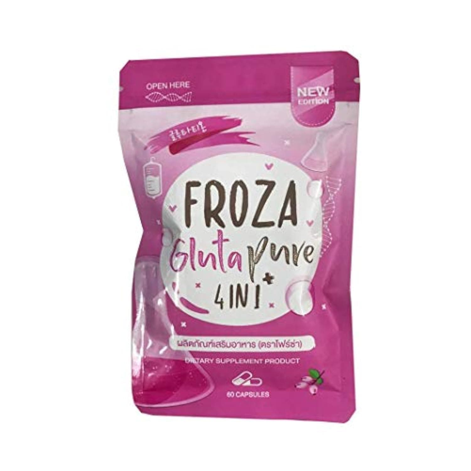 Frozen 4 in1 Gluta Pure Capsules (60)