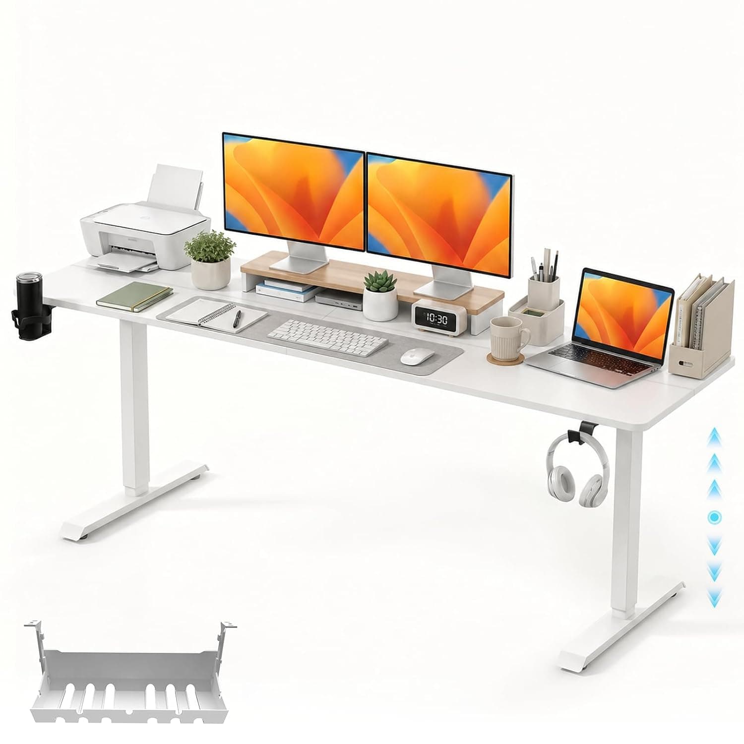 Xoopla 160×60cm Standing Desk Height Adjustable Desk