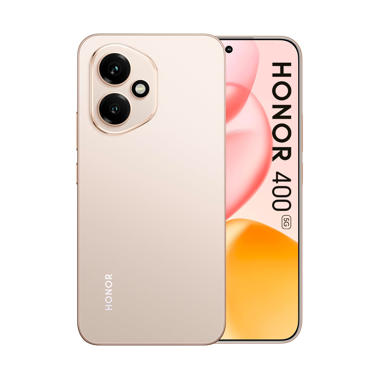 Honor 400 DUAL-SIM 256GB ROM + 8GB RAM (GSM only | No CDMA) Factory Unlocked 5G SmartPhone (Desert Gold) - International Version