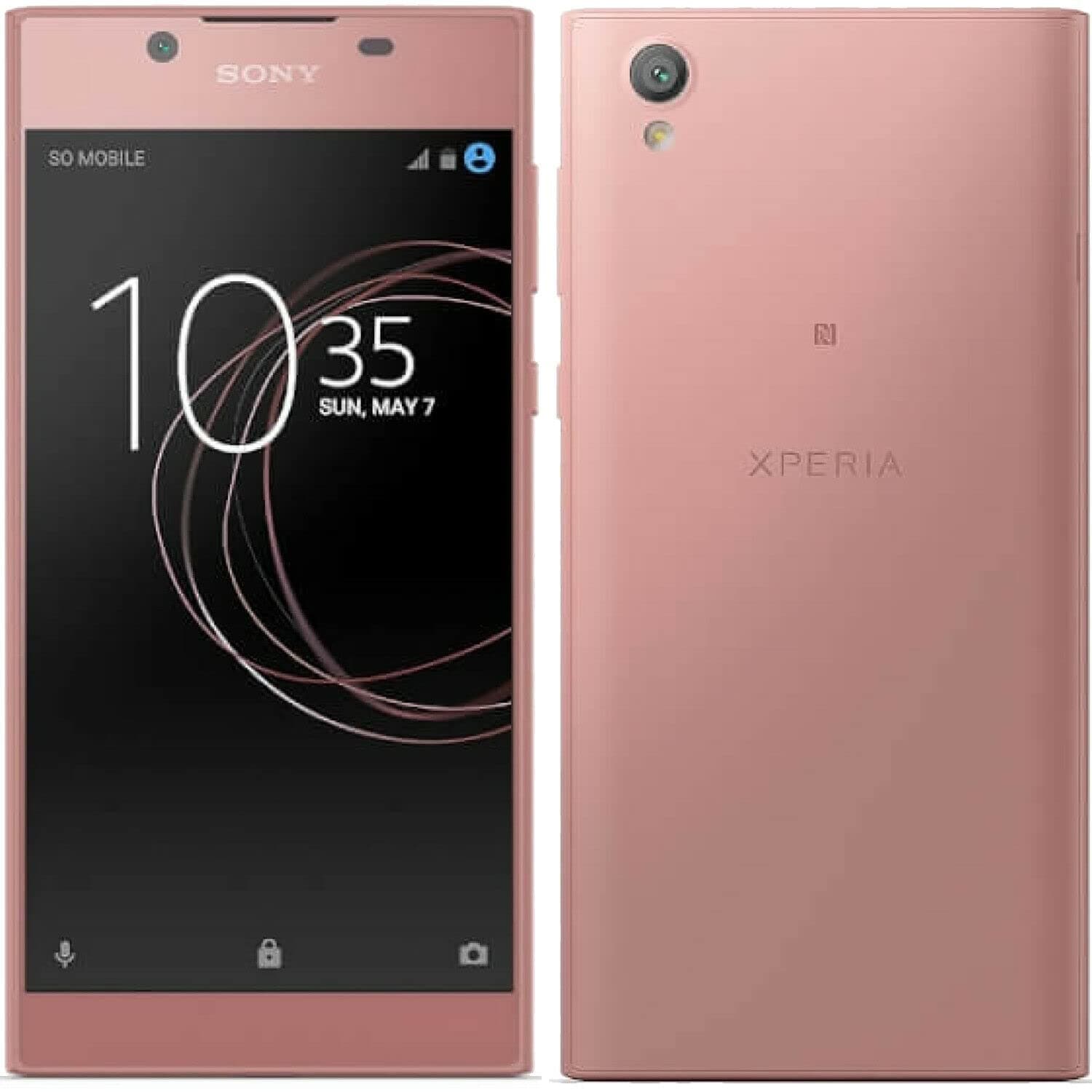 Sony Xperia L1 Dual-SIM 16GB ROM + 2GB RAM (GSM Only | No CDMA) Factory Unlocked 4G/LTE Smartphone (Pink) - International Version