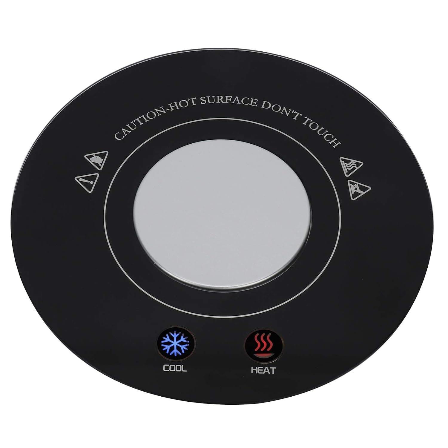 Coffee Mug Warmer, USB Cup Heating Cooling Coaster Beverage Cup Warmer Cooler Electric Cup Heater Cooler Pad for Tea, Water, Cocoa, Milk