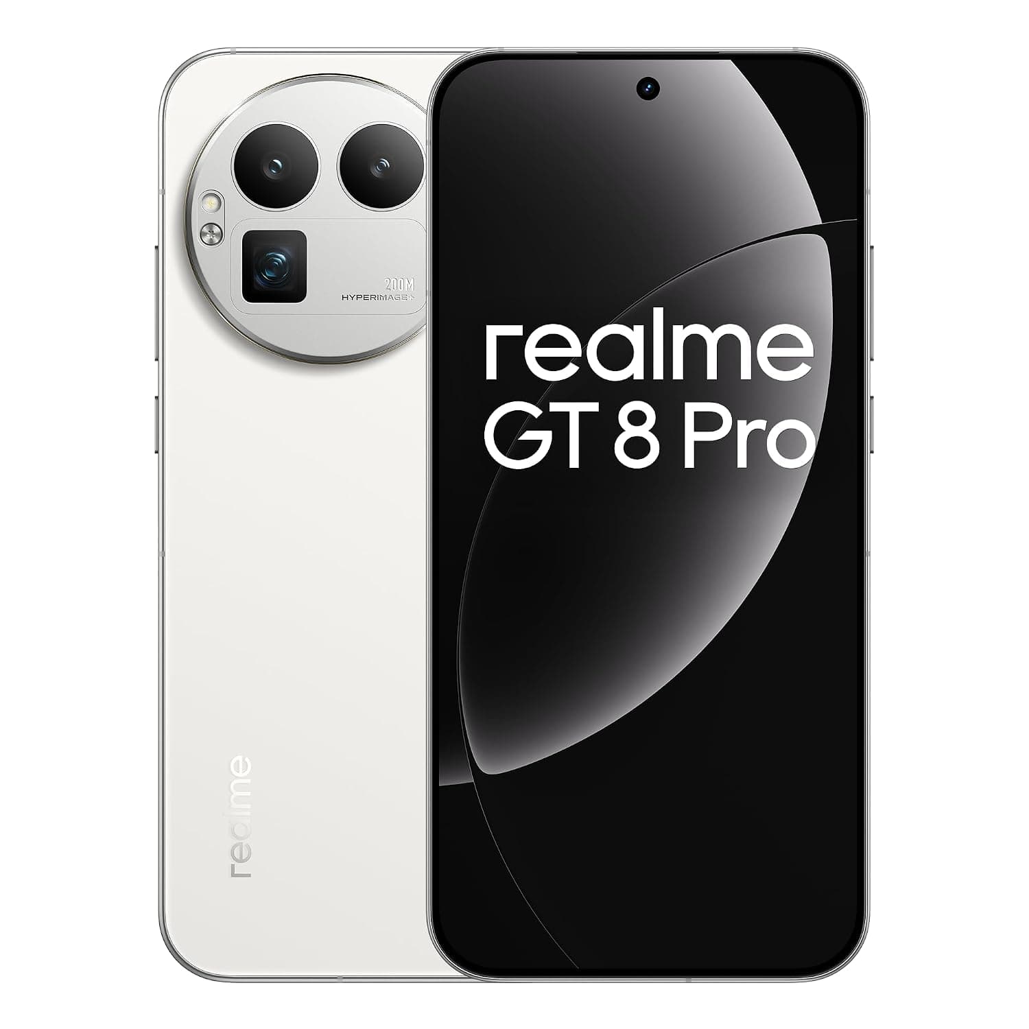 Realme GT 8 Pro Dual-SIM 256GB ROM + 12GB RAM (GSM Only | No CDMA) Factory Unlocked 5G Smartphone (Diary White) - International Version