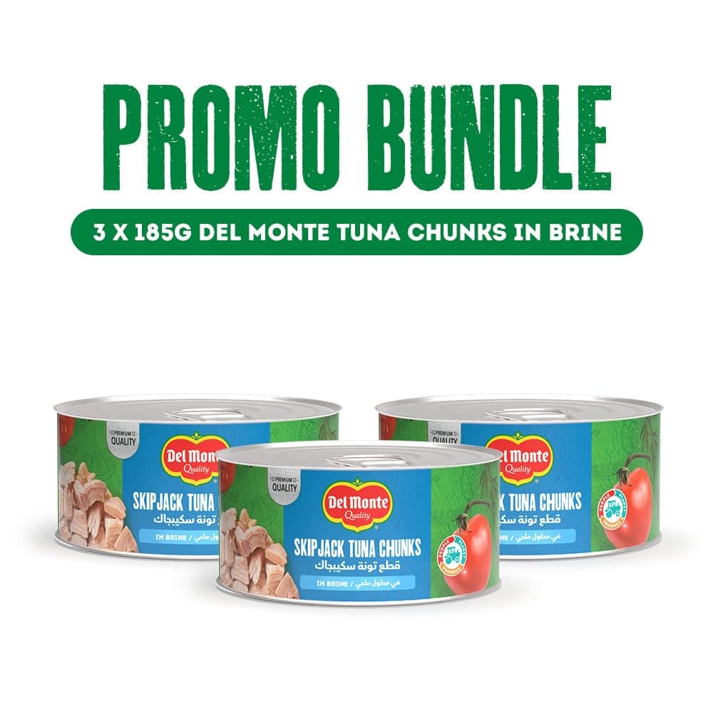 Delmonte White Meat Tuna Solid Pack in Brine 185 g