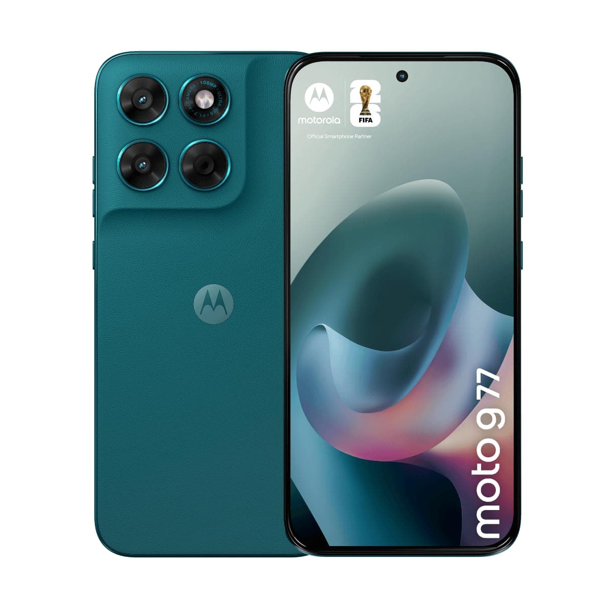 Motorola Moto G77 Dual-SIM 256GB ROM + 8GB RAM (GSM Only | No CDMA) Factory Unlocked 5G Smartphone (Pantone Shaded Spruce) - International Version