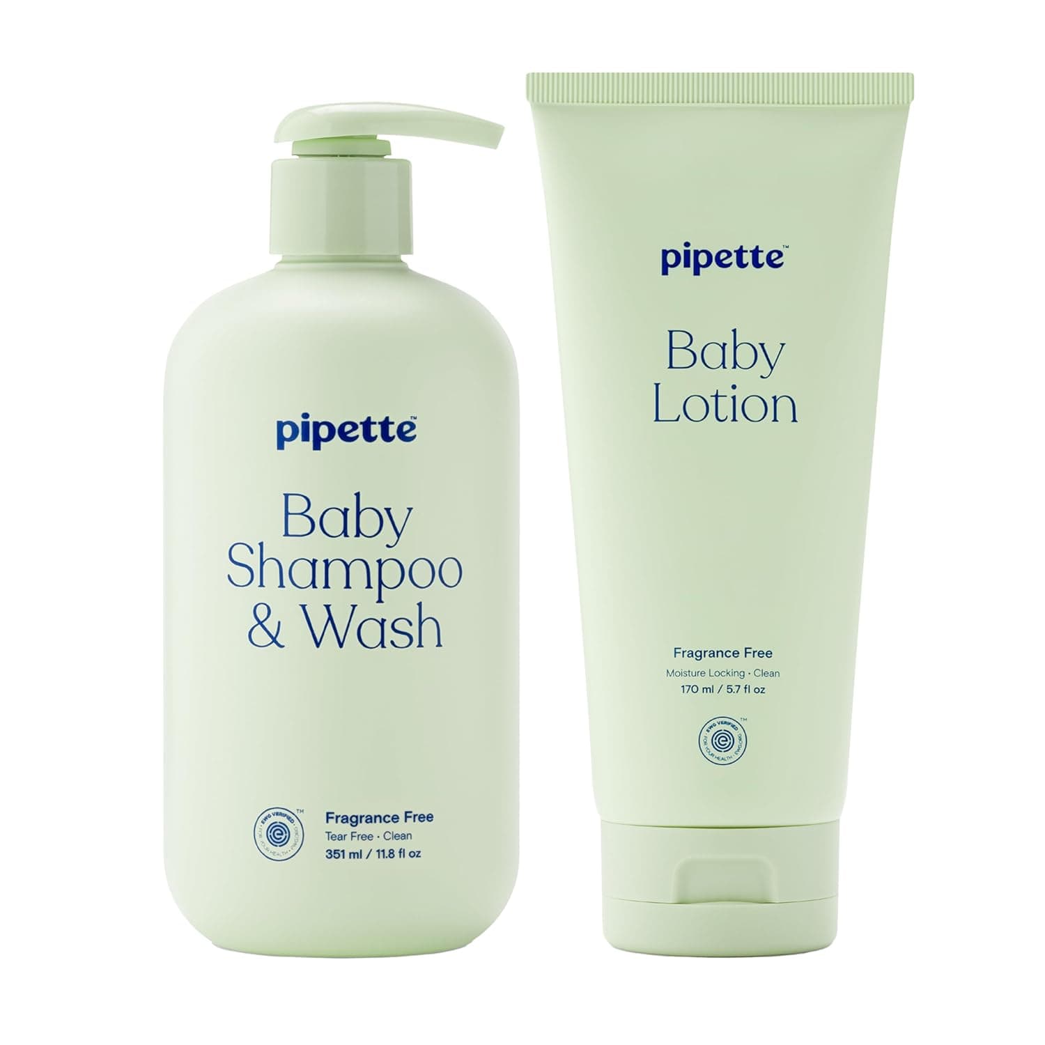 Pipette - Fragrance-free and tear-free essentials: gently cleanses your baby's hair and delicate skin while providing necessary hydration without irritating them with shampoo and body wash for b