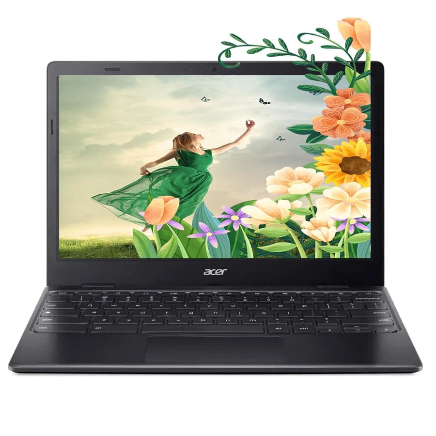 acer 311 Chromebook Laptop for Student Business, Dual-Core Intel N4500 Processor, 11.6" HD Display, 4GB RAM, 128GB (64GB eMMC+ 64GB USB), Webcam WiFi, Long Battery, Chrome OS- Star Black, W/O Mouse