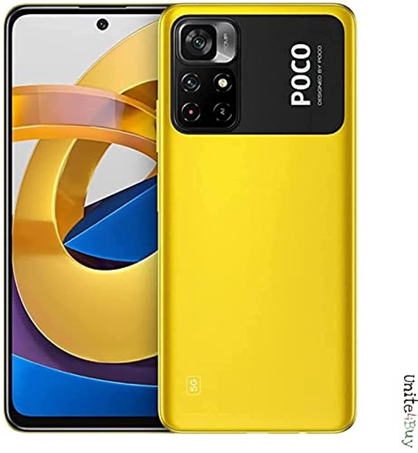 Xiaomi POCO M4 Pro Yellow 4GB RAM 64GB ROM I Main camera 50MP 6.6 inch screen 5000mAh battery - Global Version 5G
