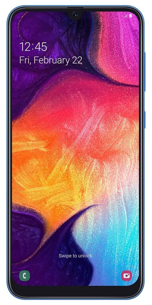 SAMSUNG Galaxy A50 5G 128Gb Dual Sim Unlocked Gsm Phone W/Triple Camera (25Mp+8Mp+5Mp)