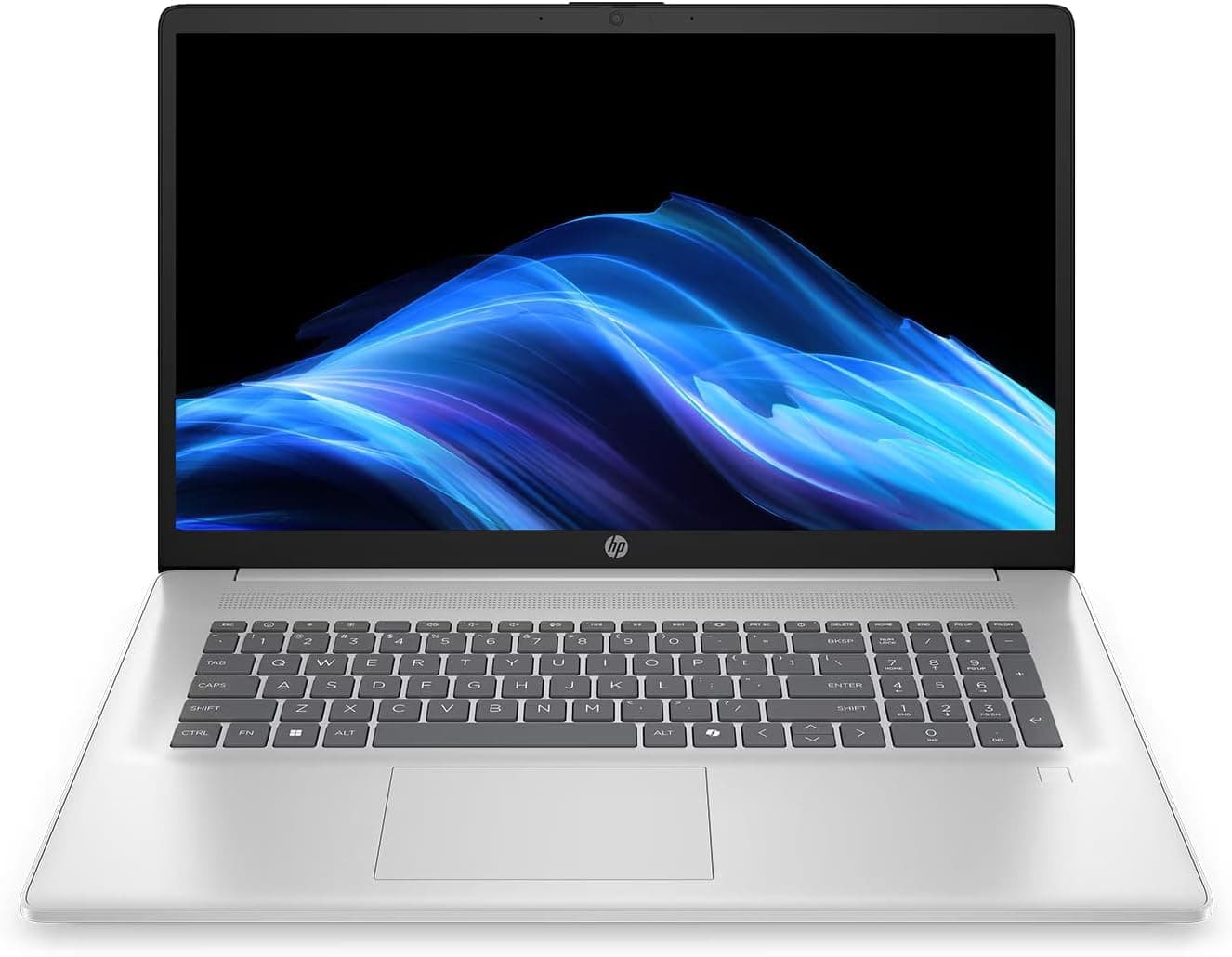 HP 17" 12-Core Ultra 7 255U, 64GB DDR5 RAM, 2TB Gen4 SSD, 17.3" FHD IPS AI Laptop w/ Office Lifetime, Windows 11 Pro, Backlit KB, Fingerprint Reader, Wireless Mouse+MP, WiFi 6, 10Gbps USB-C