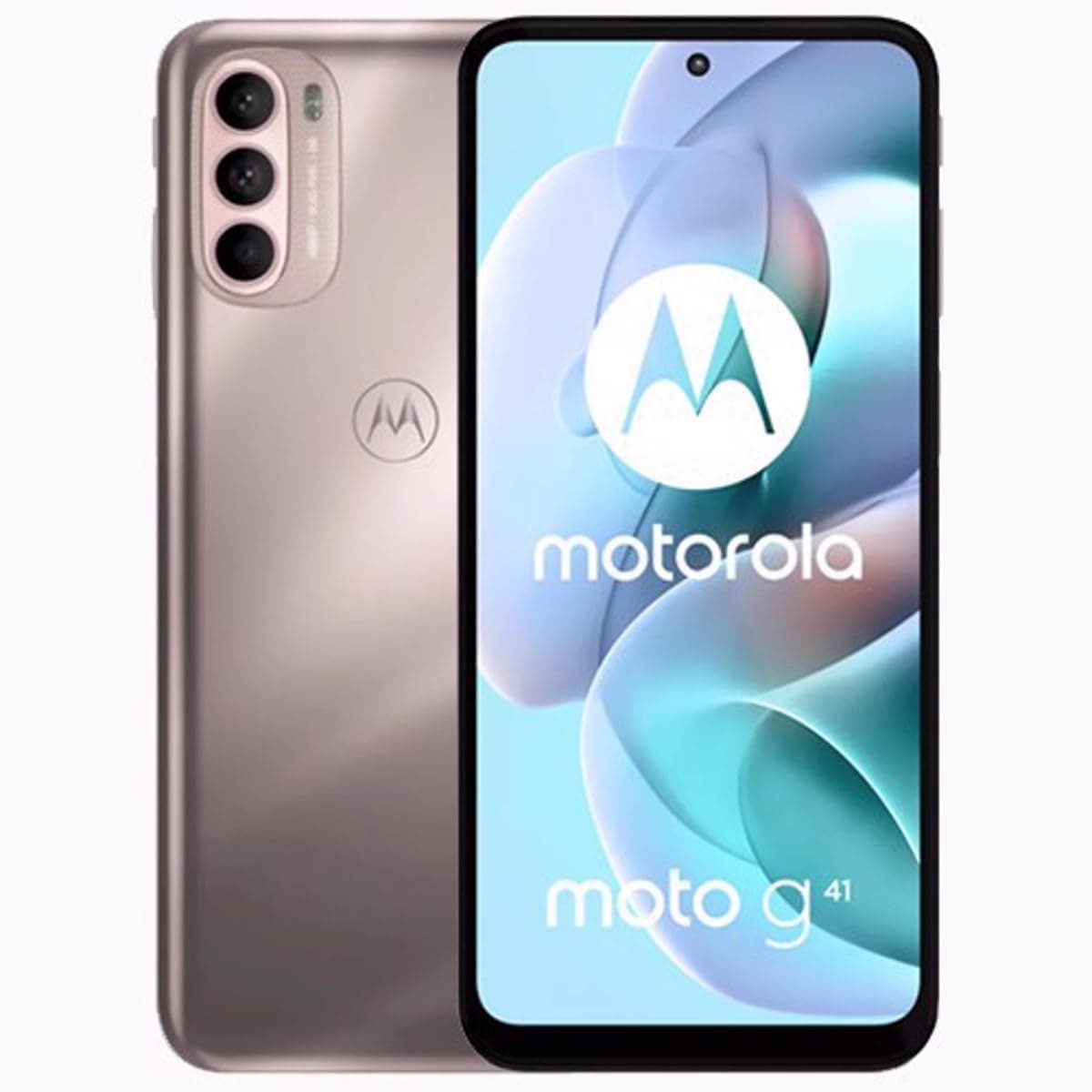 Motorola Moto G41 Single-Sim 128GB ROM + 6GB RAM (GSM Only | No CDMA) Factory Unlocked 4G/LTE Smartphone (Pearl Gold) - International Version