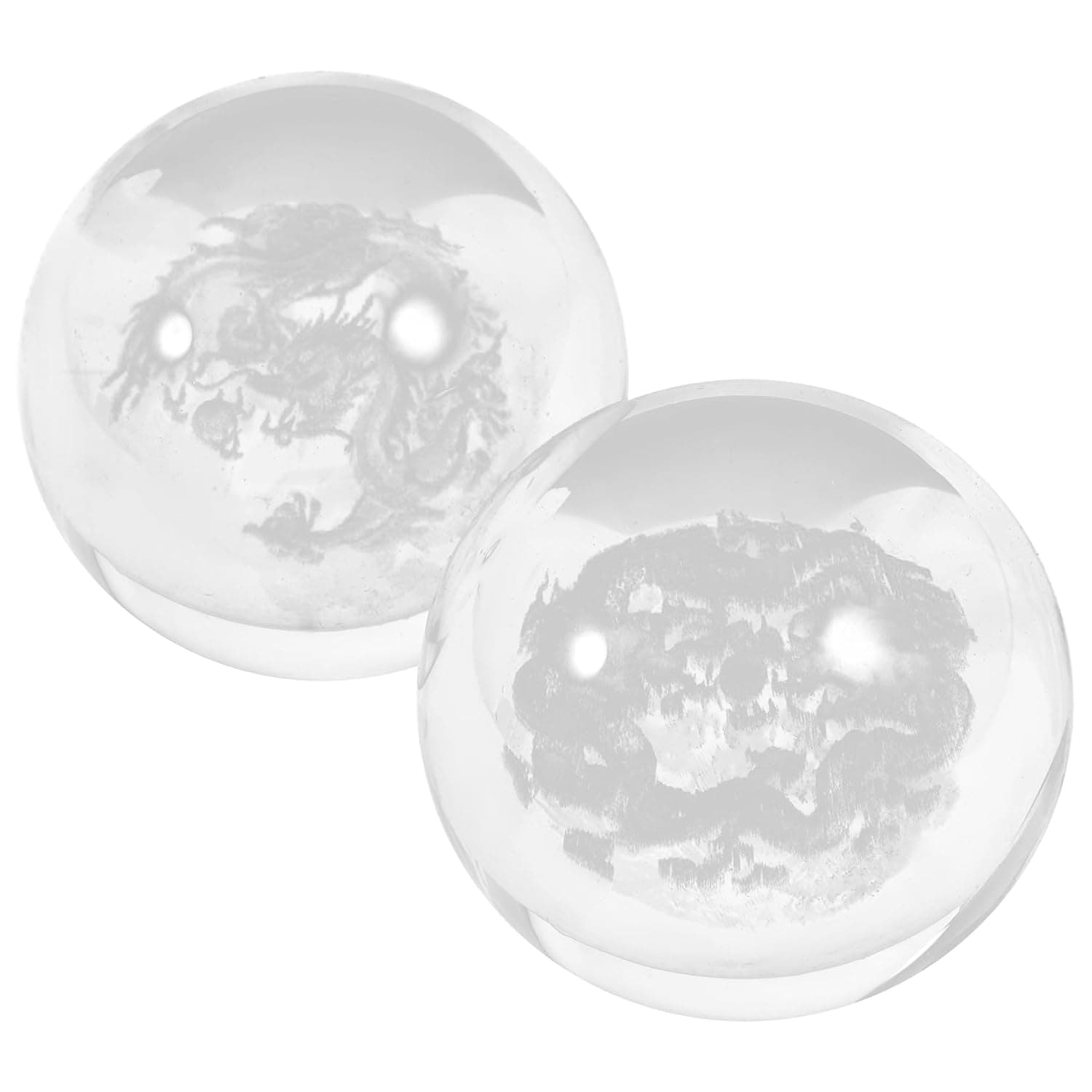 Healvian 2pcs Hand Massage Health Massage for Hand Exercise Lightweight Design for and Relaxation for Home Use and Elderly Care