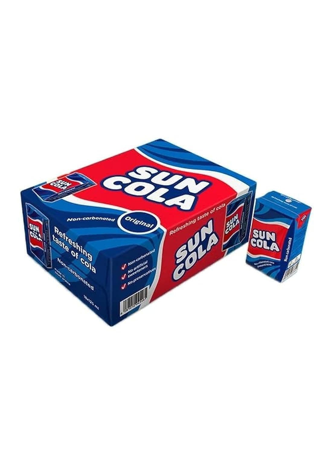 Sun Cola Non Carbonated Cola Flavoured Drink, 18 x 125 ml