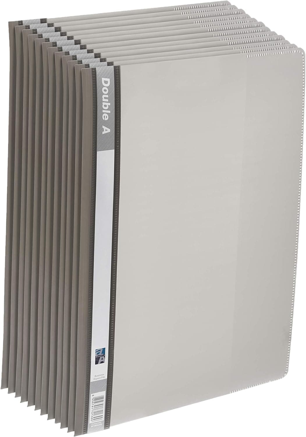 DOUBLE A Business Report File Grey 12 Piece, RF14054