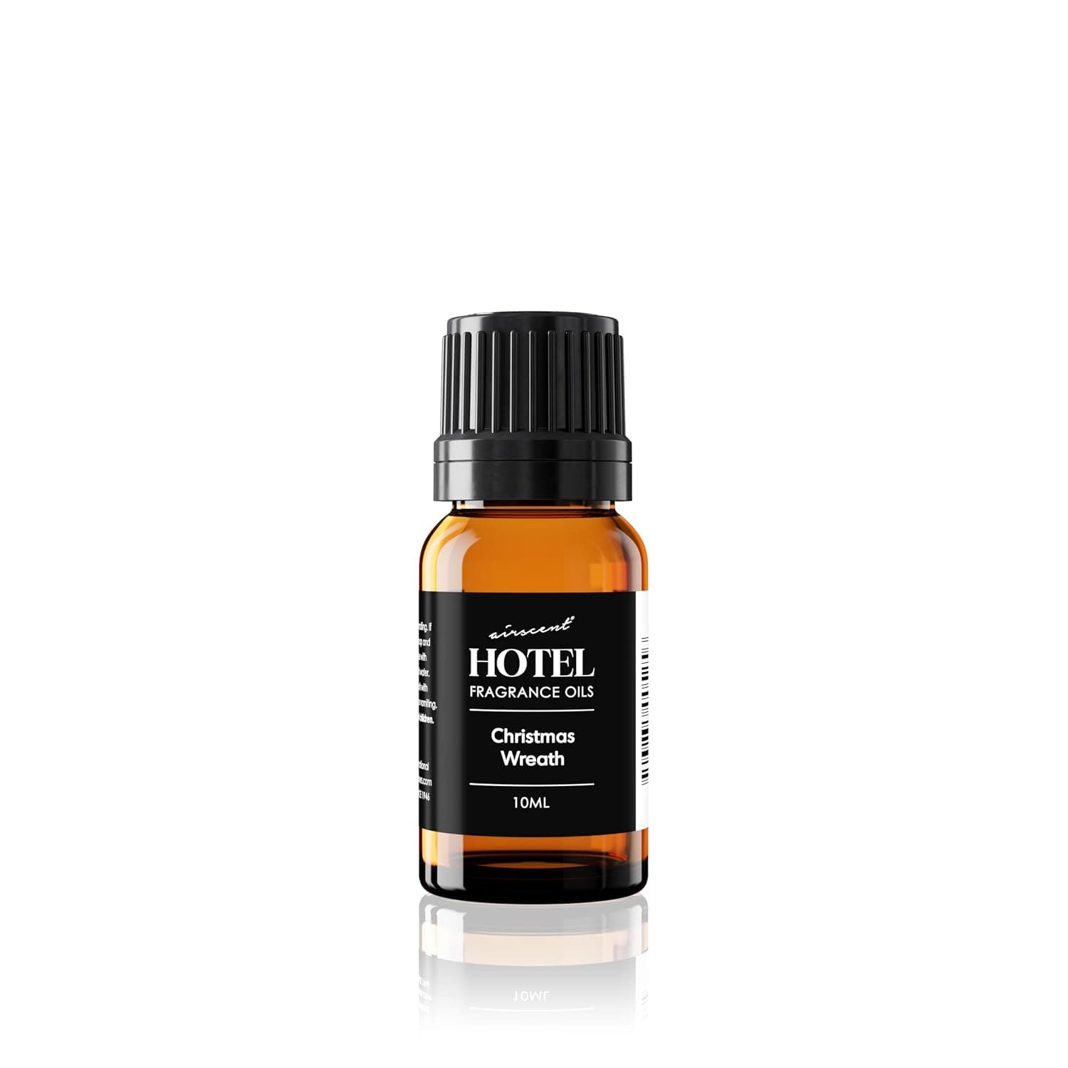 AirScent Christmas Wreath Holiday Diffuser Oil - 10ml, .34 fl oz | Premium Holiday Fragrance Oil for Ultrasonic and Waterless Diffusers and Crafting - Balsam Fir Essential Oil